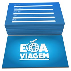 Cartão de Visita Couchê 250g Laminação Fosca