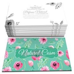 Cartão de Visita Couchê 250g Laminação Fosca e Verniz Localizado