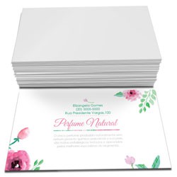 Cartão de Visita Couchê 300g