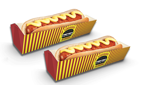 Embalagem para Cachorro Quente/Hot Dog