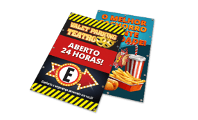 Kit com Duas Lonas para Cavalete